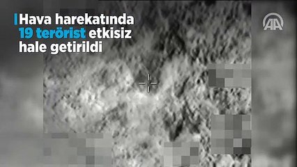 Kuzey Irak'taki terör yuvaları yerle bir edildi!