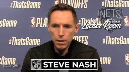 Steve Nash Postgame Interview | Celtics vs Nets Game 2