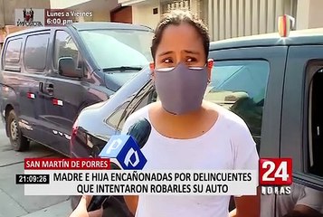 Seguro de timón impidió que ladrones se llevaran auto en SMP