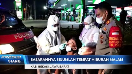 Polsek Tarumajaya Beri Layanan Mobile Swab Test terhadap Warga