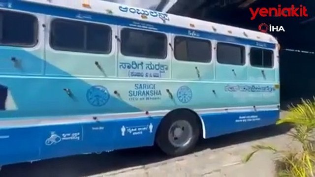 Koronavirüs çaresiz bıraktı! Otobüsleri yoğun bakım yaptılar