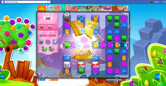 Candy Crush-Level 1884