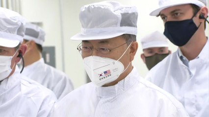 문 대통령, SK이노베이션 전기차 배터리 공장 방문 / YTN