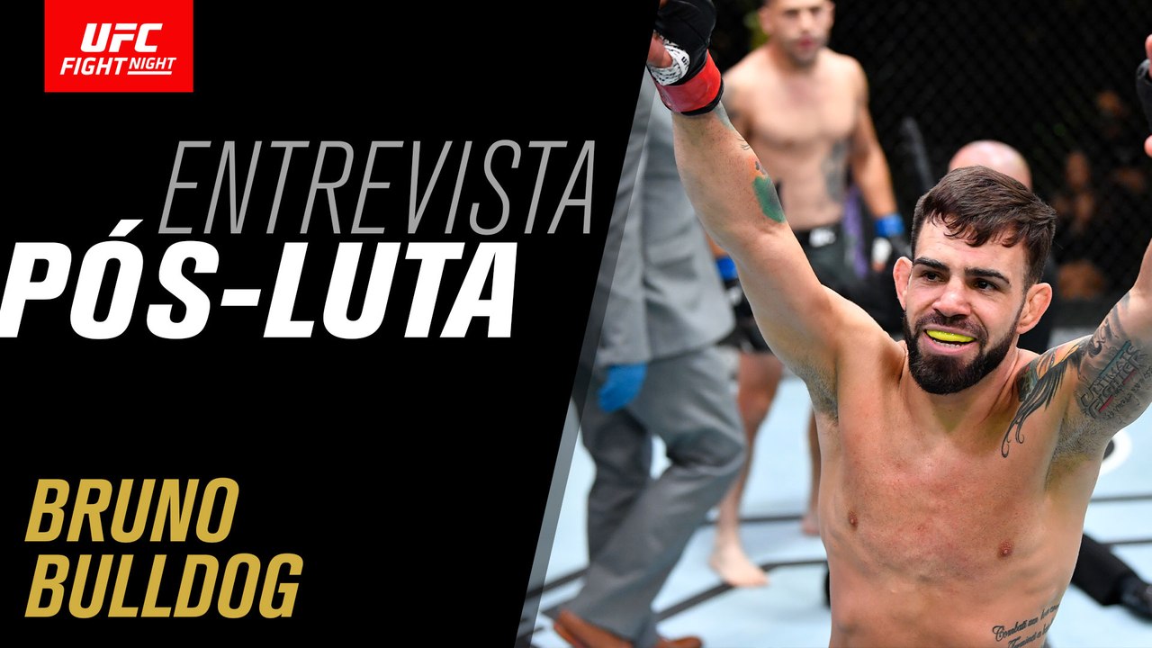 Entrevista pós-luta com Bruno "Bulldog" | UFC Vegas 27