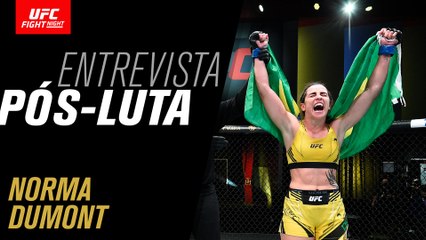 Entrevista pós-luta com Norma Dumont | UFC Vegas 27