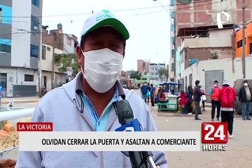 La Victoria: comerciante fue golpeada por delincuentes que le robaron 60 mil soles