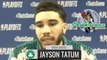 Jayson Tatum Game 1 Postgame Interview | Celtics vs Nets