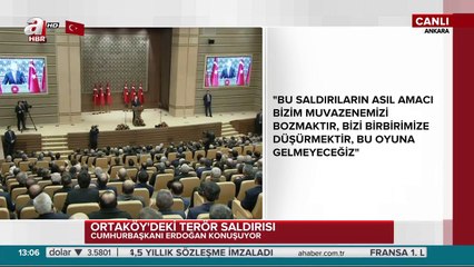 Cumhurbaşkanı Erdoğan: Türkiye teröre teslim oldu demek...