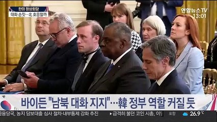 한미, 외교·대화 해법 재확인…北 호응할까
