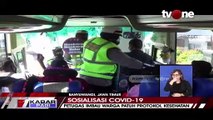 Sosialisasi Covid-19 di Pelabuhan Ketapang