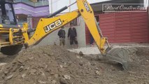 JCB Backhoe 3DX Removing Dirty Soil For Making New Road | JCB 3DX Eco Machine | RoadPlan |RoadRepair