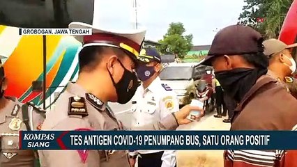 Satu Orang Penumpang Bus di Grobogan Positif Covid-19