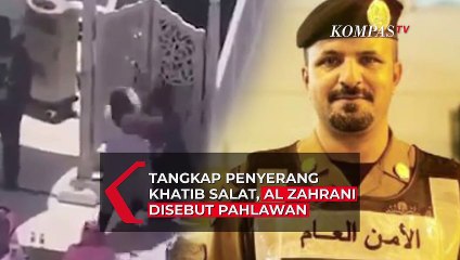 Petugas Al Zahrani Disebut Pahlawan Usai Tangkap Penyerang Khatib Salat di Masjidil Haram, Mekkah