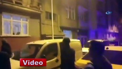 Çıktığı balkondan inemeyince yakalandı!