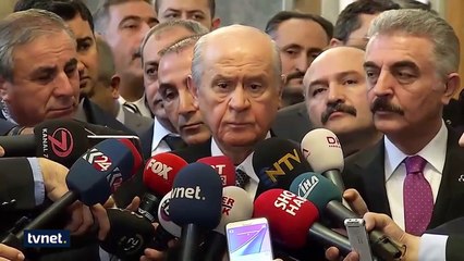 Bahçeli: Referandumda 'evet' oyu vereceğim