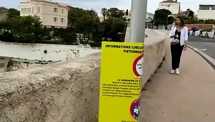 Marseille : Coup d’envoi pour l’opération de pietonnisation « la voie est libre » sur la Corniche