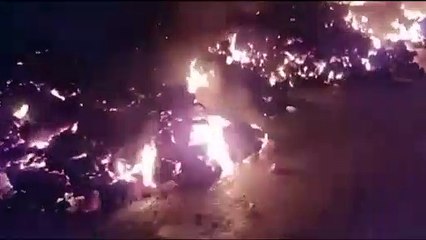 Violenta erupción del volcán Nyiragongo