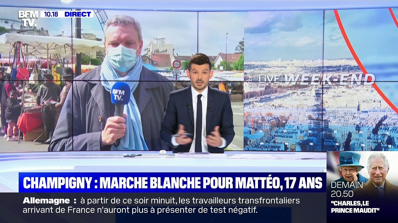 Champigny : marche blanche pour Mattéo, 17 ans - 23/05
