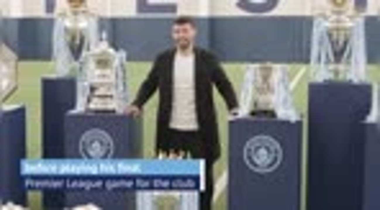 Tributes to Aguero unveiled ahead of Manchester City farewell
