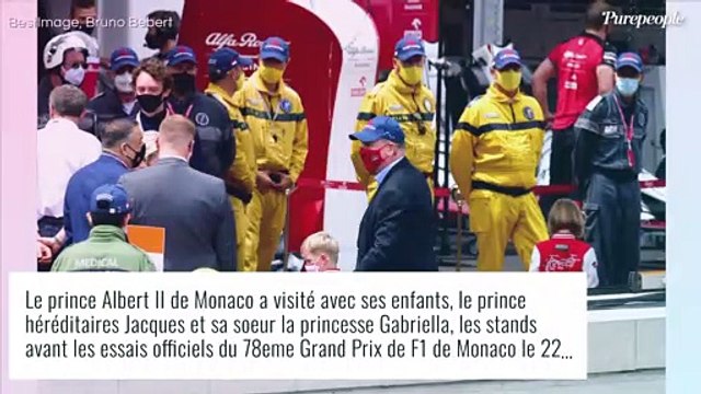 Albert de Monaco : Papa attentif avec Gabriella et Jacques au Grand Prix de Monaco