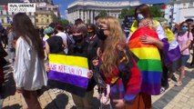 NO COMMENT | Marcha por los derechos LGTBI en Ucrania y contra una ley discriminatoria