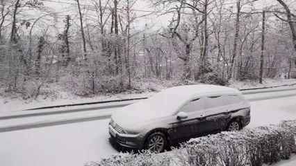 Snowfalls in Germany | German Weathers | My First Snoefalls in Frankfurt |