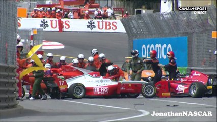 Start Big Crash Monaco 2021 Formula Regional Alpine