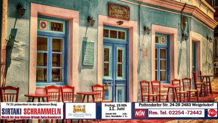 Sirtaki Schrammel im der gläsernen Burg