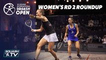 Squash: El Gouna International 2021 - Women's Rd 2 Roundup