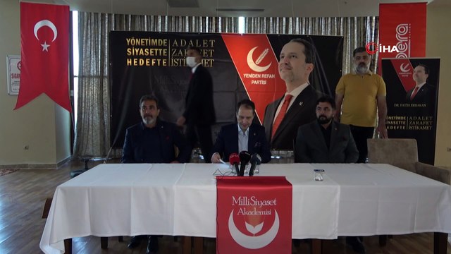 Yeniden Refah Partisi Genel Başkanı Erbakan: 'Milli görüş ahirette karşılığını hesap ederek siyaset yapmak demektir'