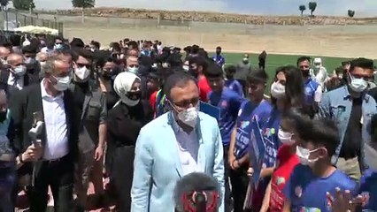 ŞIRNAK - Bakan Kasapoğlu, Cudi Cup Tenis Turnuvası'nı izledi