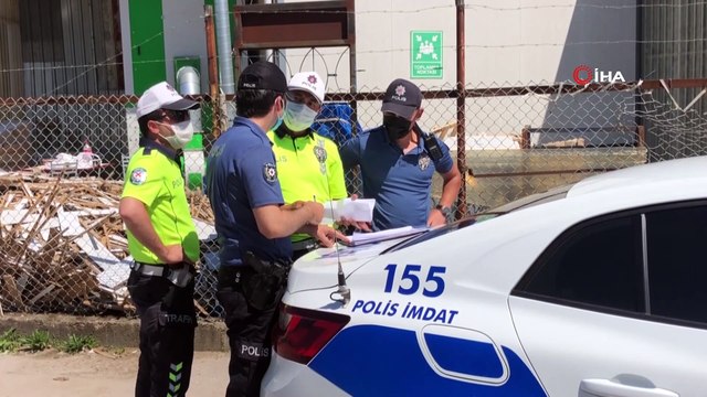 İzin belgesi olmadan sokağa çıktı, 2 günde 6 bin 300 TL para cezası yedi