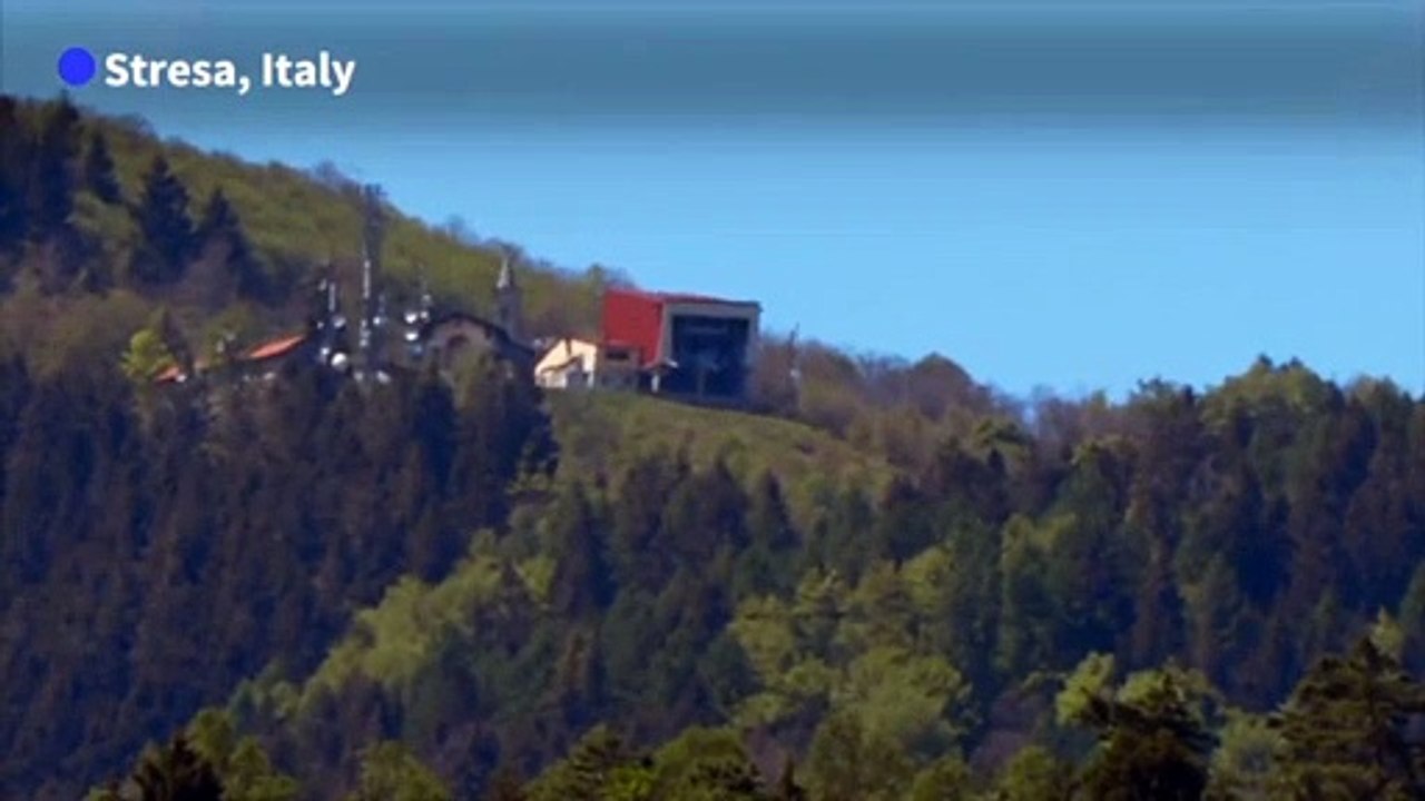 İtalya’da teleferik kazası: 9 ölü