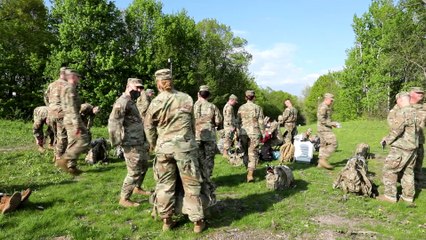 US Military News • U.S. Army  407th Soldiers Ruck the Marsjmerket Challenge - May 15 2021