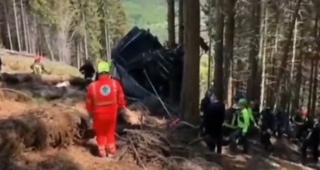 Funivia Stresa-Mottarone, precipita cabina: ci sono vittime -3- (23.05.21)