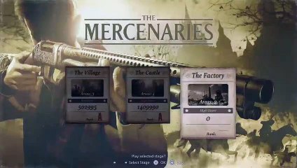 RESIDENT EVIL 8 THE MERCENARIES - THE FACTORY