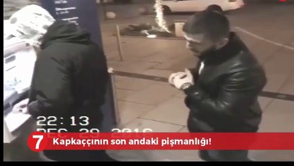 Bu da korkak hırsız!