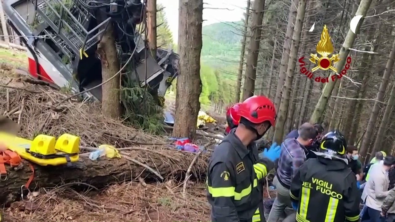 Trauer nach Seilbahn-Absturz in Italien