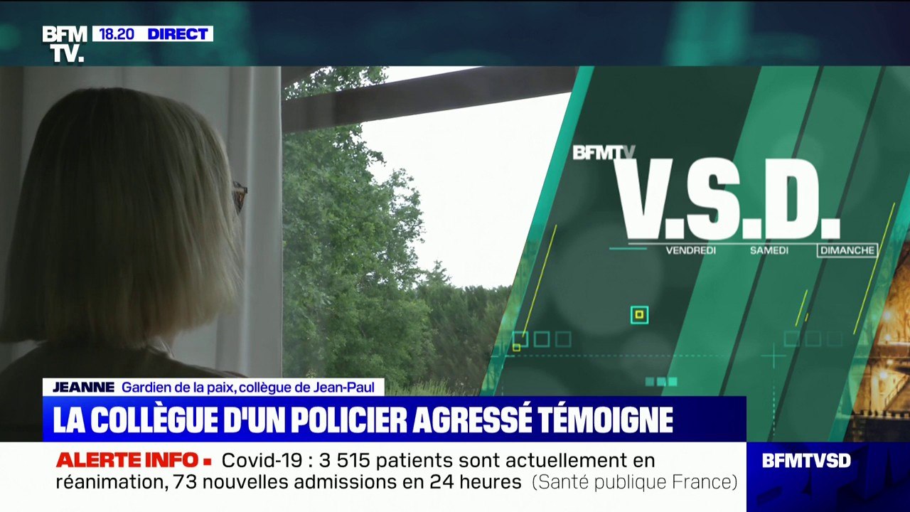 "L'amour du métier fait qu'on retournera au charbon": la collègue d'un policier agressé témoigne