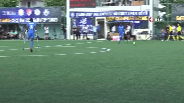 Şampiyonlar Ligi şampiyonu Şahinbey Ampute