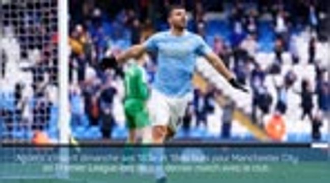 Man City - Agüero, un record et puis s'en va