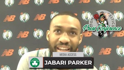 Jabari Parker Practice Interview | Celtics vs Nets