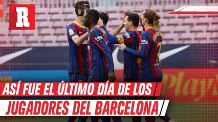 Ronald Koeman cerró la temporada con platica a sus jugadores