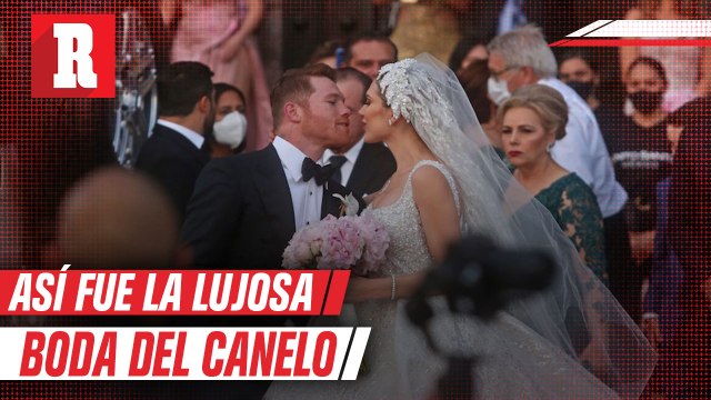 Así se vivió la boda de Saúl 'Canelo' Álvarez con Fernanda Gómez