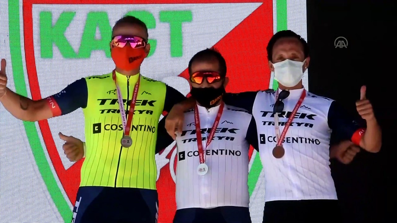 MUĞLA - Bodrum Halikarnas Gran Fondo Uluslararası Yol Yarışı, ödül töreniyle sona erdi