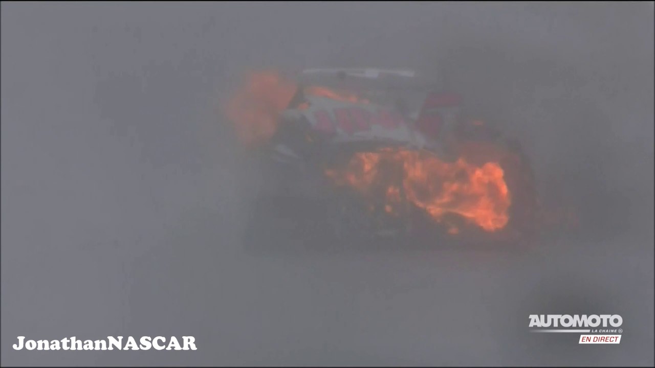 Truex, Custer Big Crash Austin 2021 NASCAR Cup Series