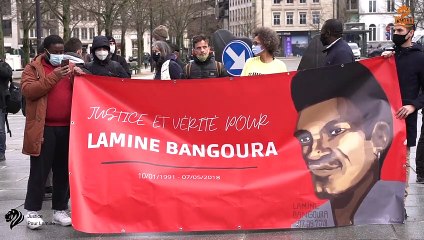 Justice pour Lamine Gand 2021 le père de Lamine e