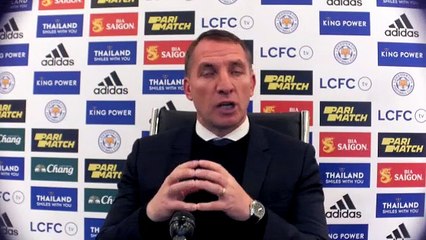 Brendan Rodgers post match press conference vs Tottenham