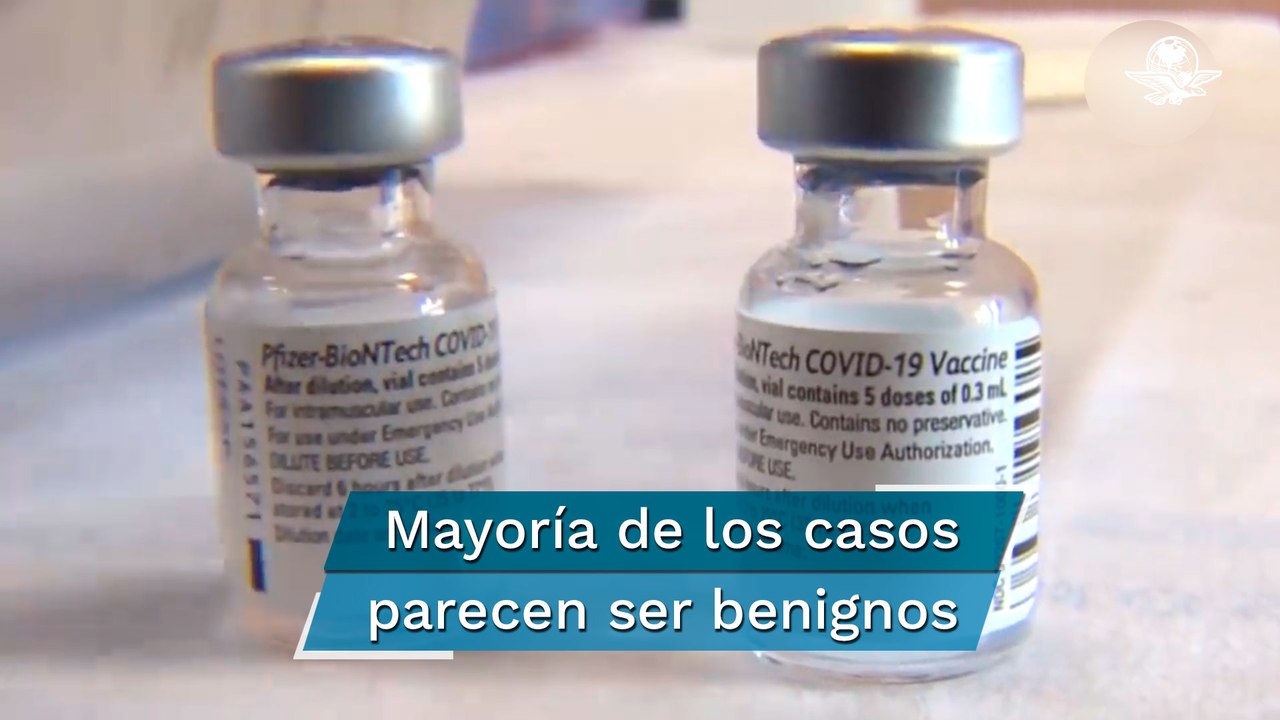 Detectan problemas cardíacos en adolescentes adultos jóvenes vacunados en EU con Pfizer