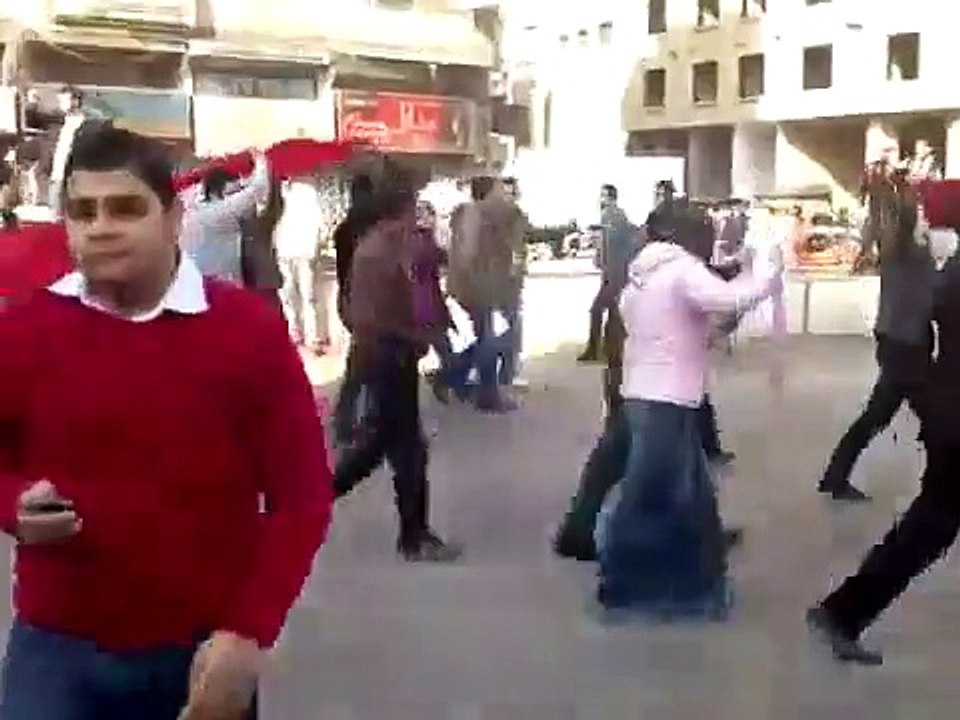 مظاهرات 25 يناير المنصورة